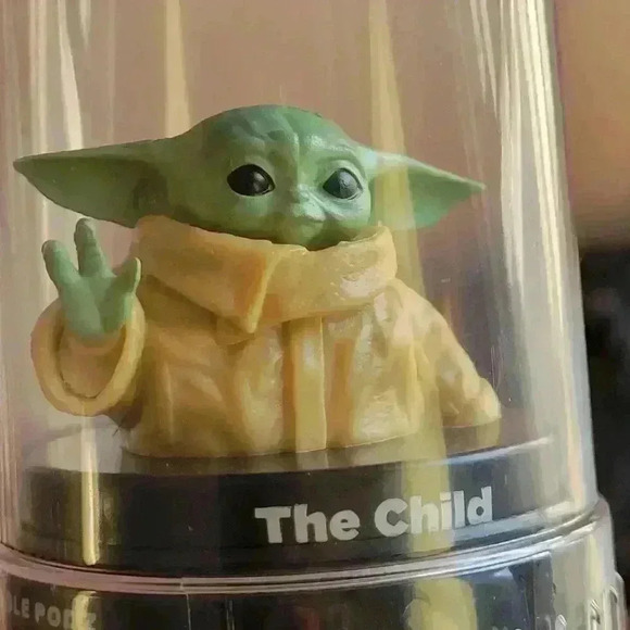 Collectible MANDALORIAN| Baby Yoda & Groot PODZ TOPPER Set of 3 Excellent - Picture 11 of 15